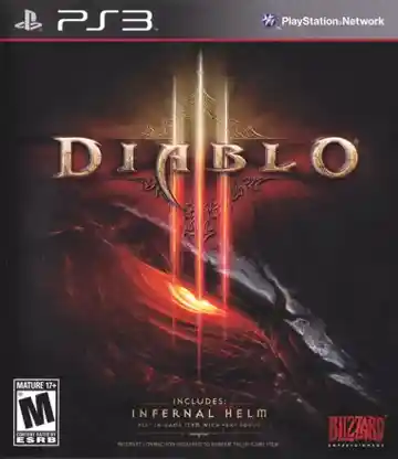 Diablo III (USA) (En,Fr,Es) (v1.04) (BLUS31188) (Disc) (Update) box cover front